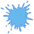Illustration d'un splash d'eau