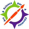 logo de Art et Science par 4 Chemins